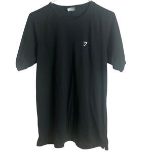 Gymshark Black Oversized Performance Relaxed T Shirt Men’s Sz Large